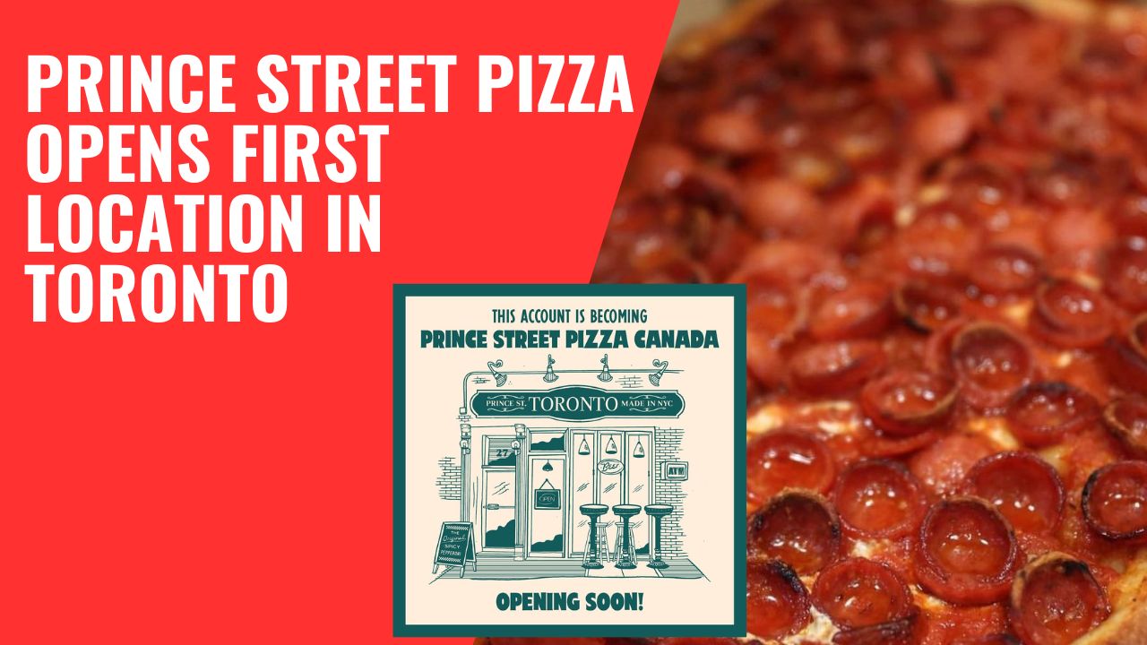 Prince Street Pizza opens first location in Toronto